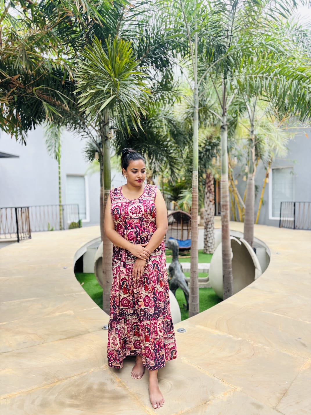 Cotton Long Frock