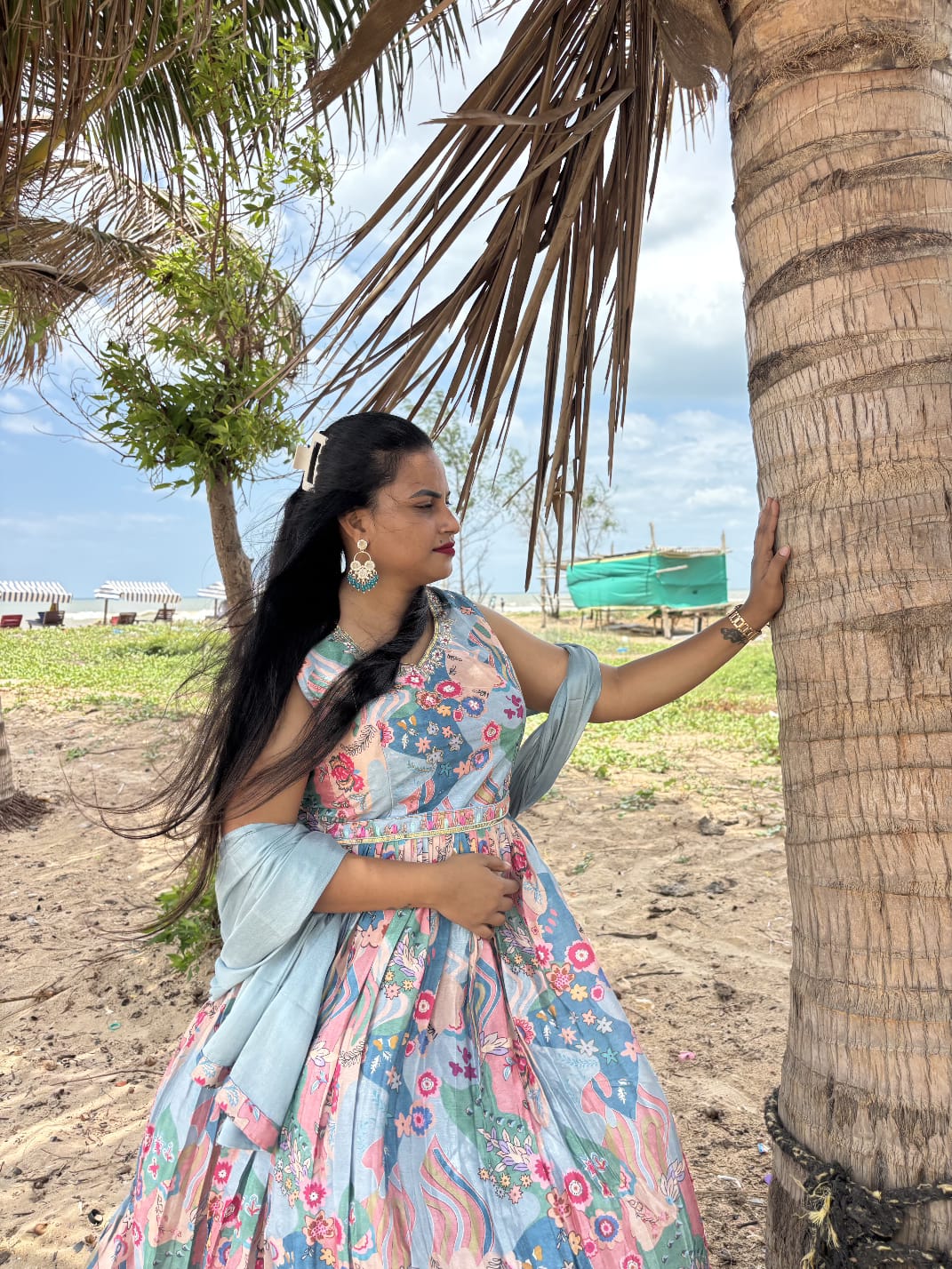 Long Anarkali Pant